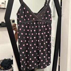 American Eagle Polka dot cami!